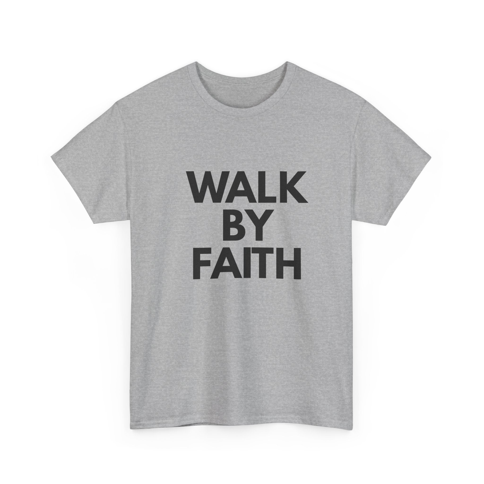 Faith T‑Shirt — "Walk By Faith" Inspirational Christian Tee