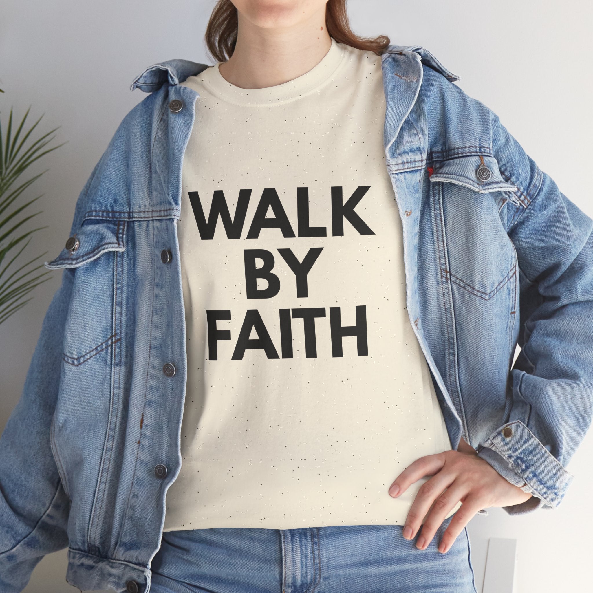 Faith T‑Shirt — "Walk By Faith" Inspirational Christian Tee