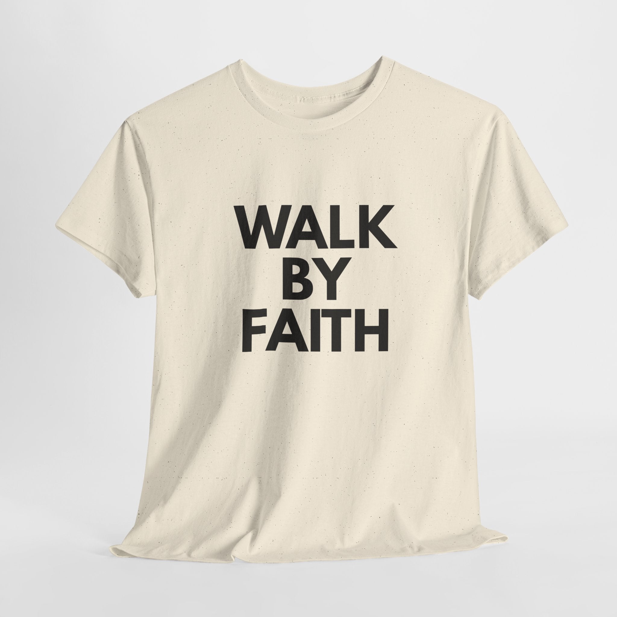 Faith T‑Shirt — "Walk By Faith" Inspirational Christian Tee