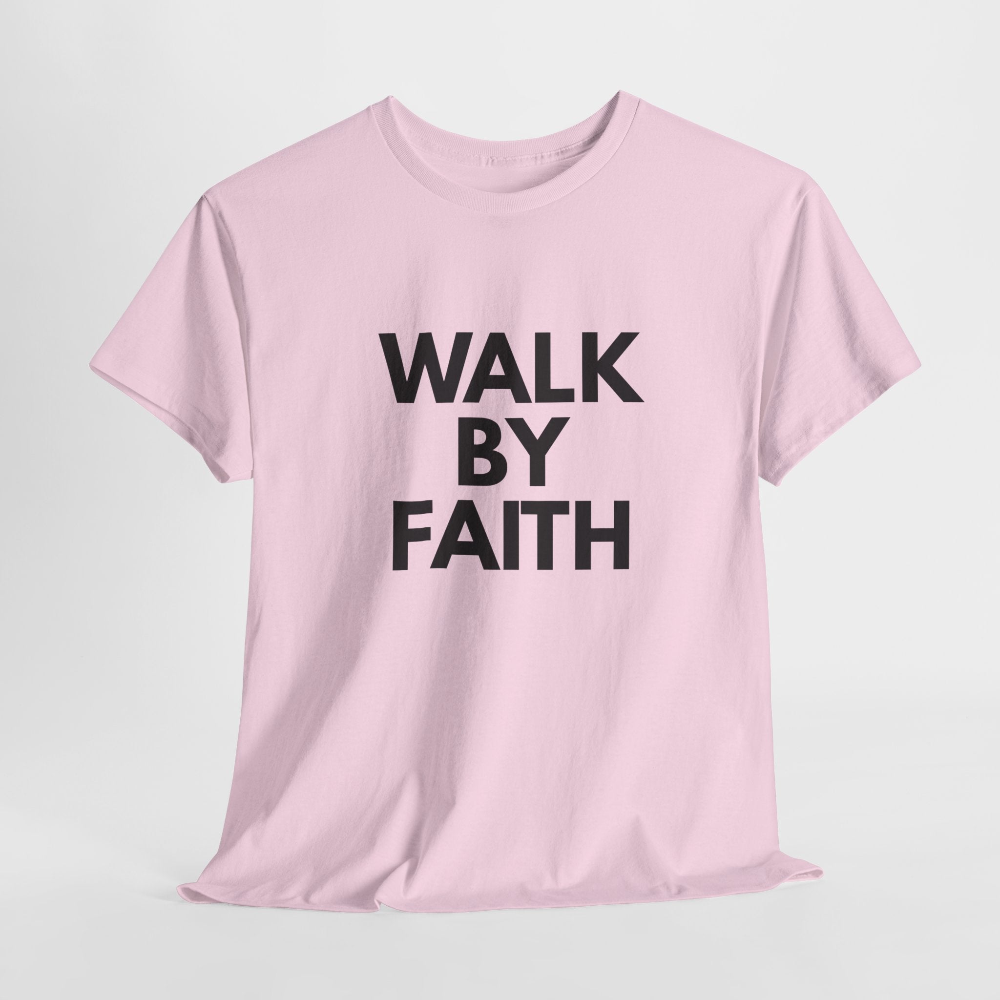 Faith T‑Shirt — "Walk By Faith" Inspirational Christian Tee
