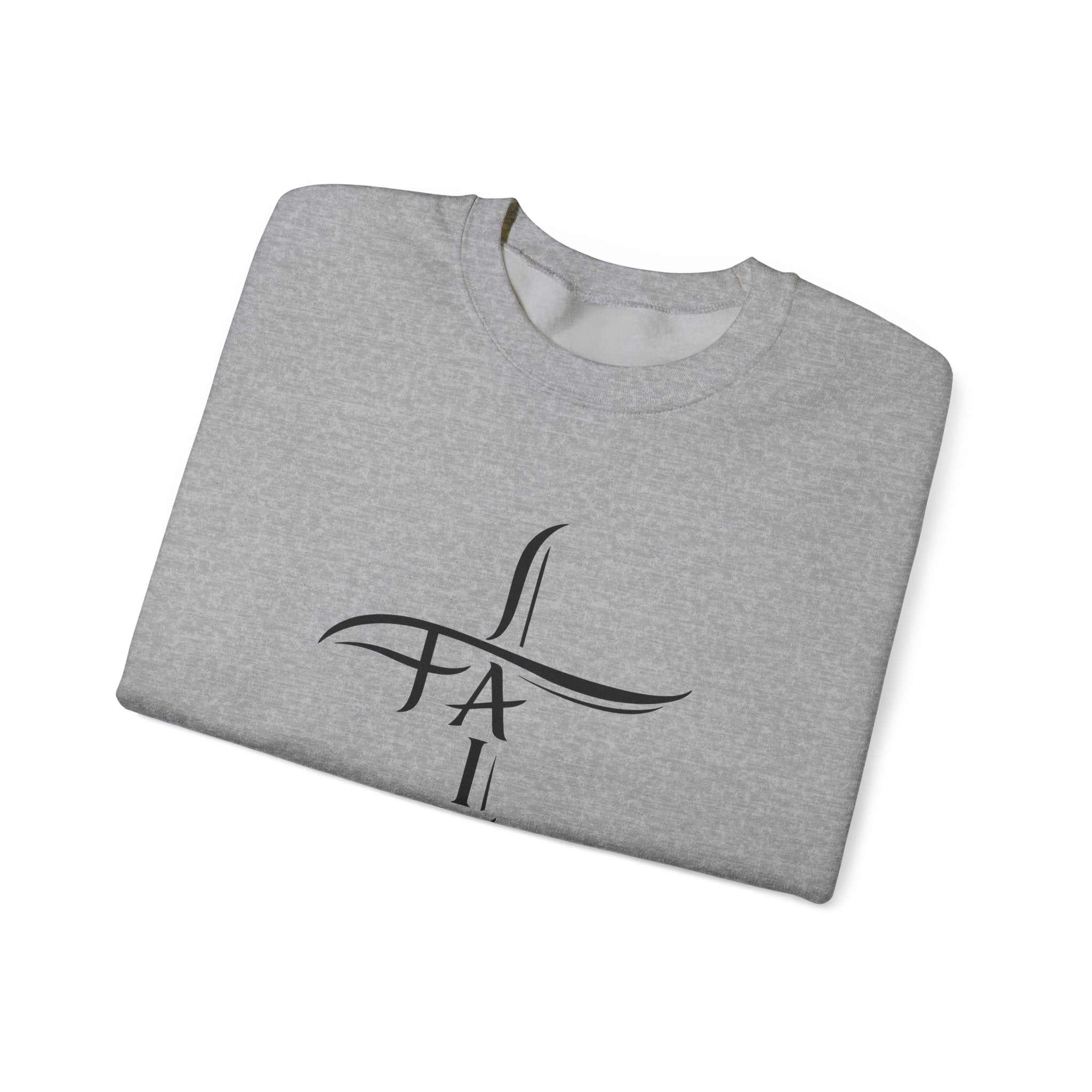Faith Cross Crewneck Sweatshirt