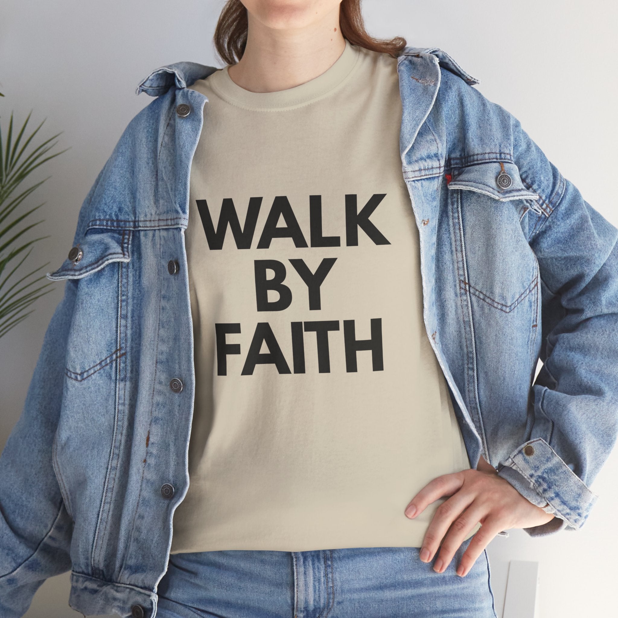 Faith T‑Shirt — "Walk By Faith" Inspirational Christian Tee