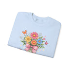 Created With A Purpose Floral Crewneck Sweatshirt