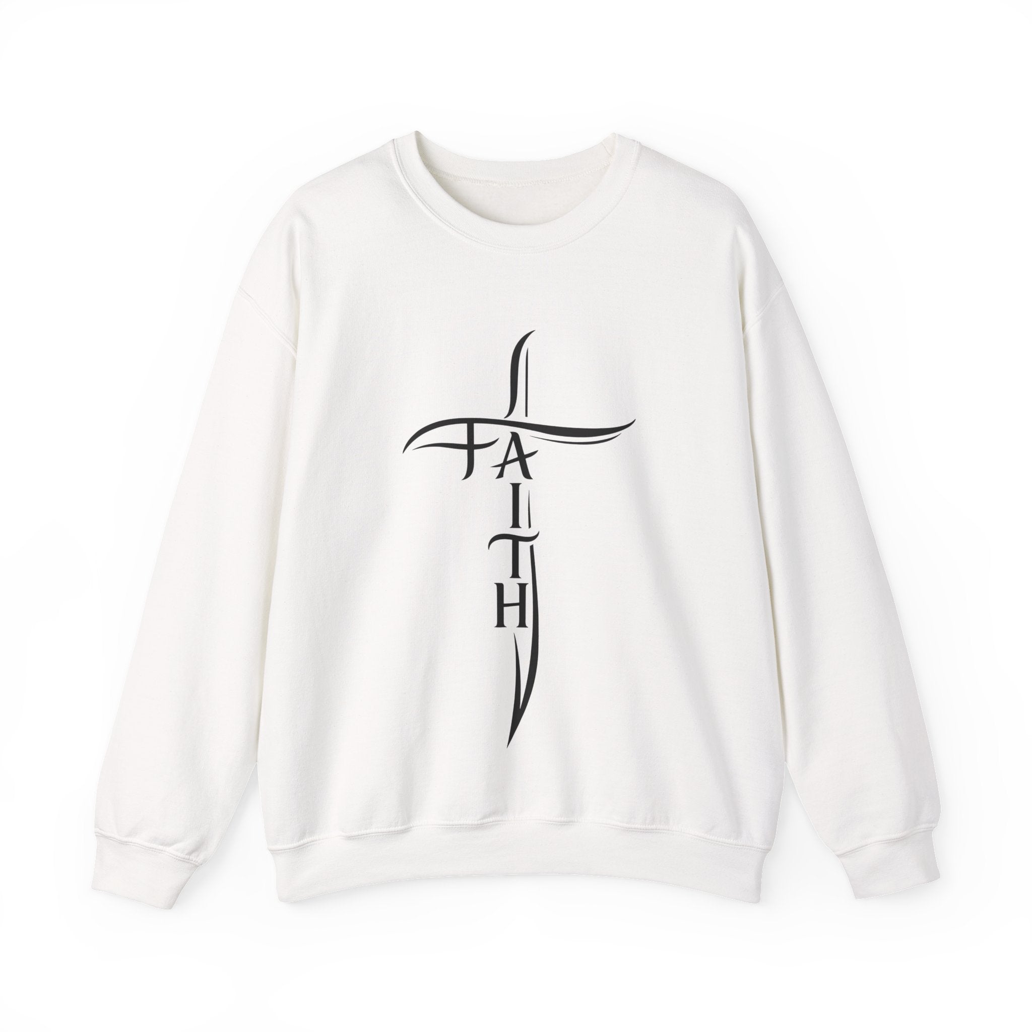 Faith Cross Crewneck Sweatshirt