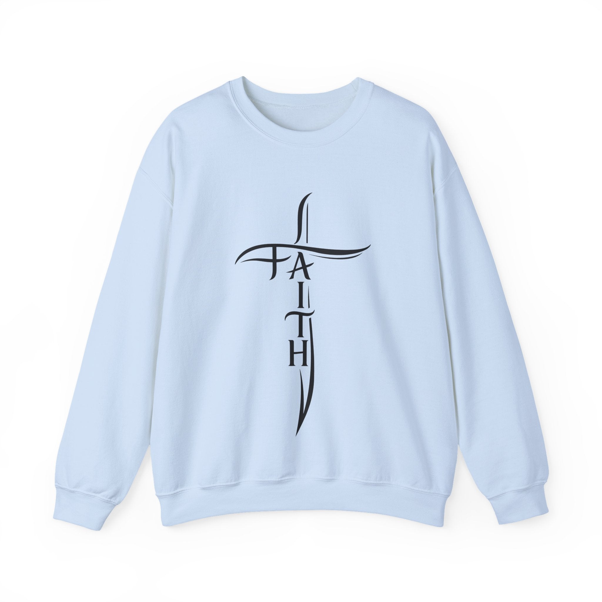 Faith Cross Crewneck Sweatshirt