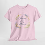T-Shirt — "His Mercies Are New Every Morning" Floral Christian Tee