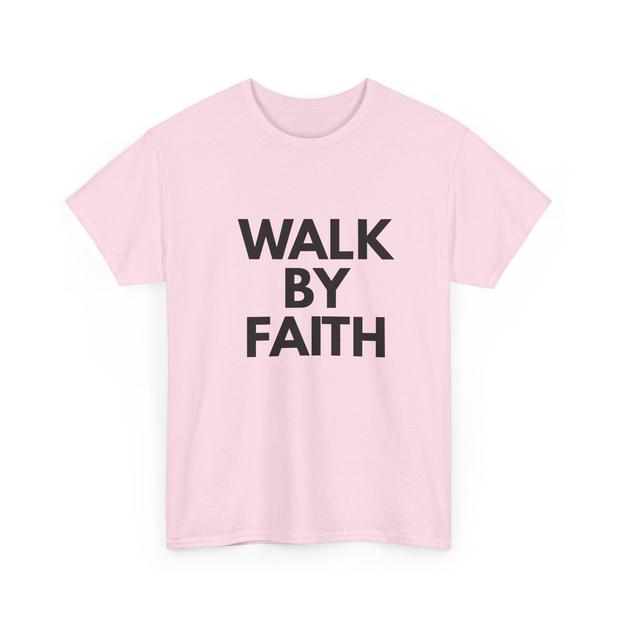 Faith T‑Shirt — "Walk By Faith" Inspirational Christian Tee