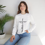 Faith Cross Crewneck Sweatshirt