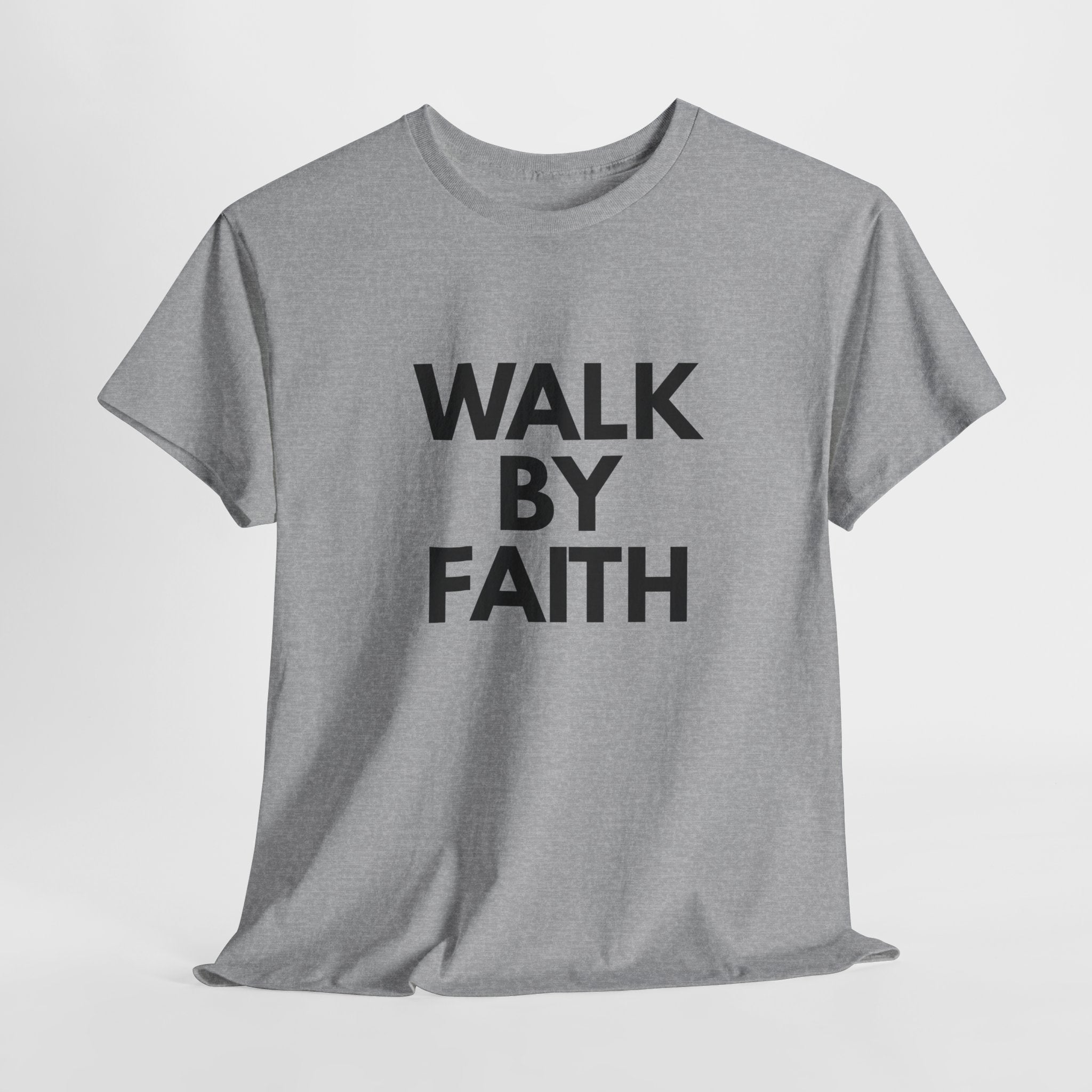 Faith T‑Shirt — "Walk By Faith" Inspirational Christian Tee