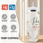 Peace for This Mama 40oz Tumbler (Phil. 4:6–7)