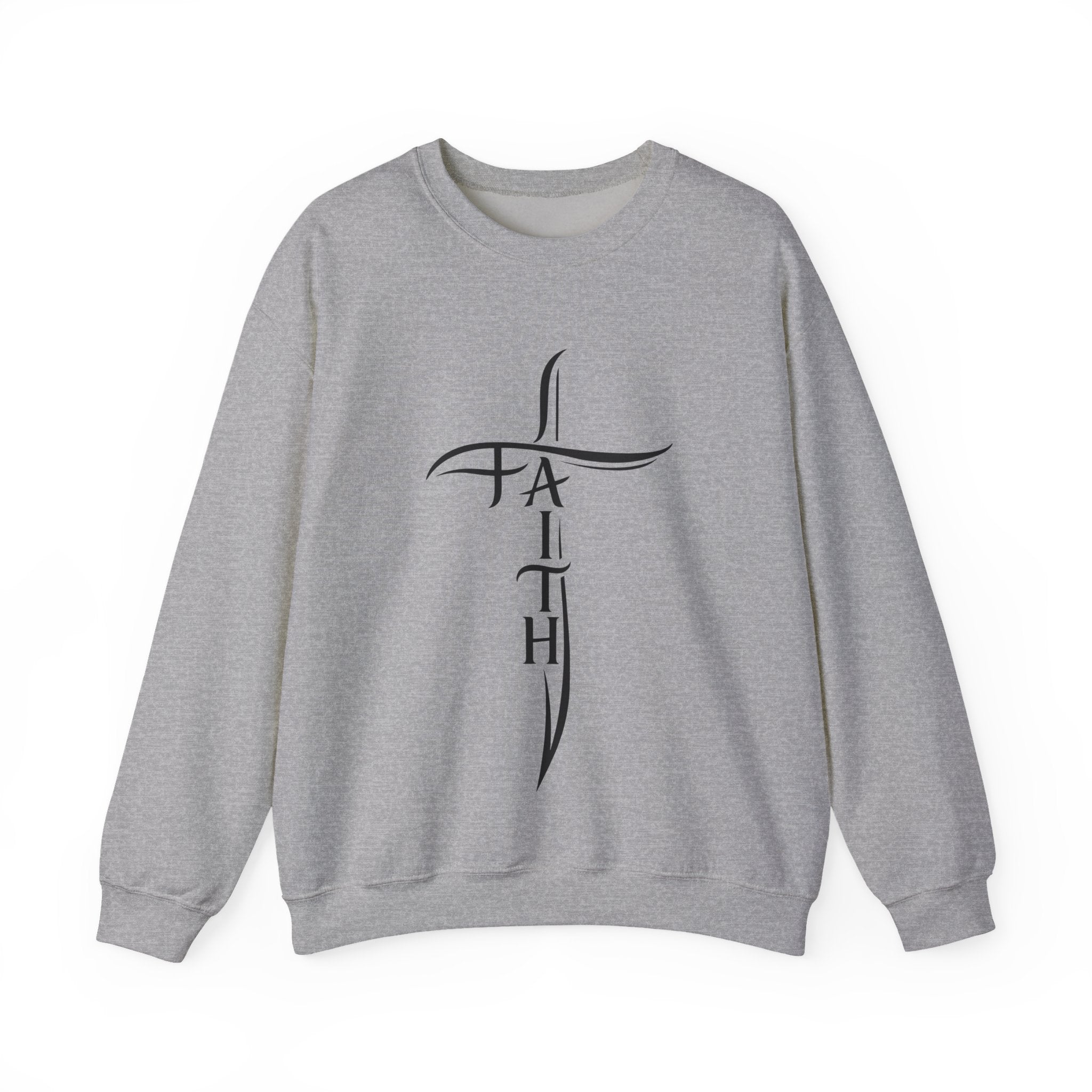 Faith Cross Crewneck Sweatshirt