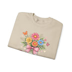 Created With A Purpose Floral Crewneck Sweatshirt