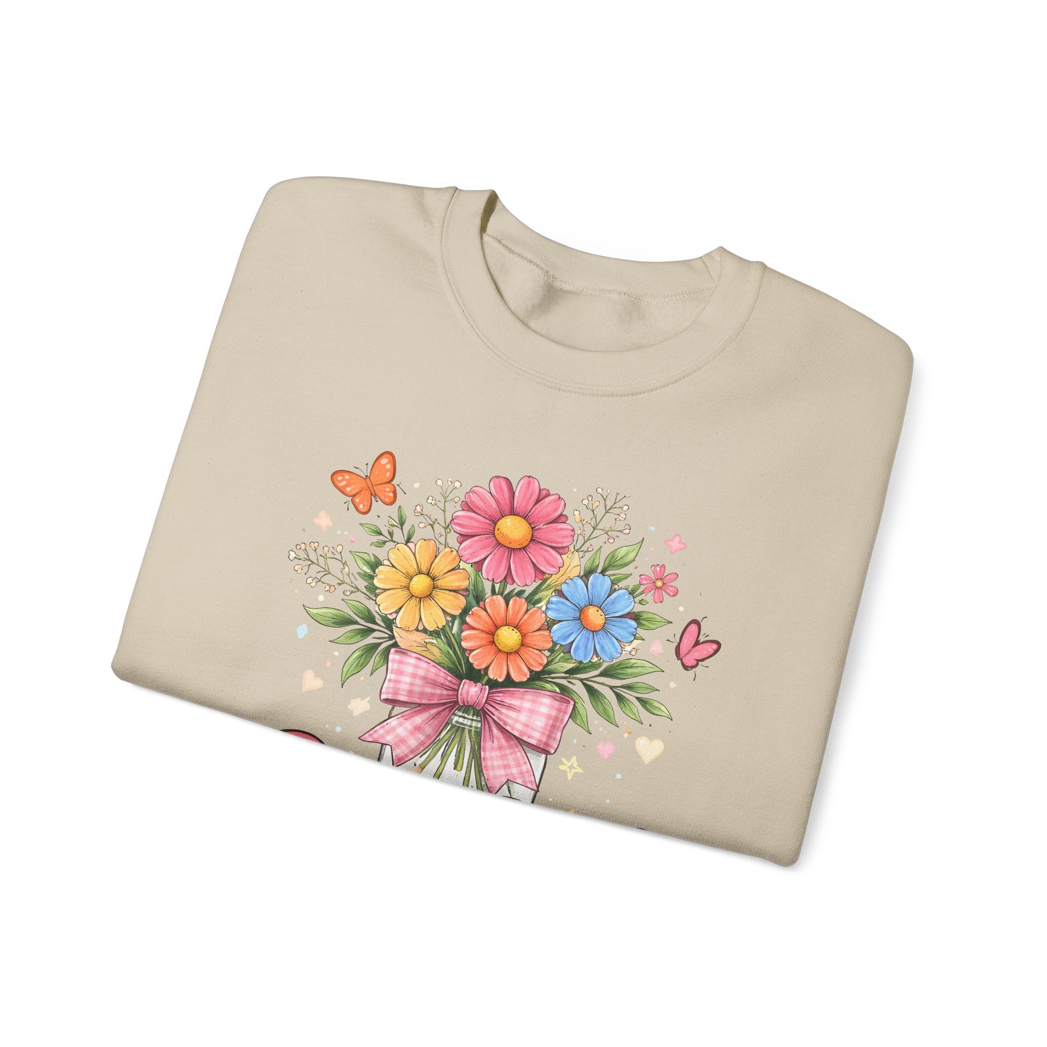Created With A Purpose Floral Crewneck Sweatshirt