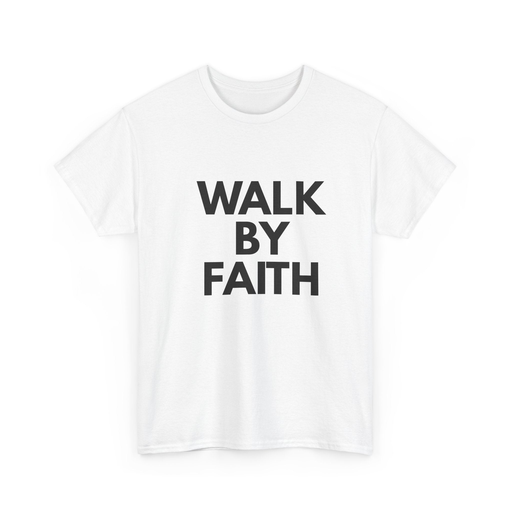 Faith T‑Shirt — "Walk By Faith" Inspirational Christian Tee