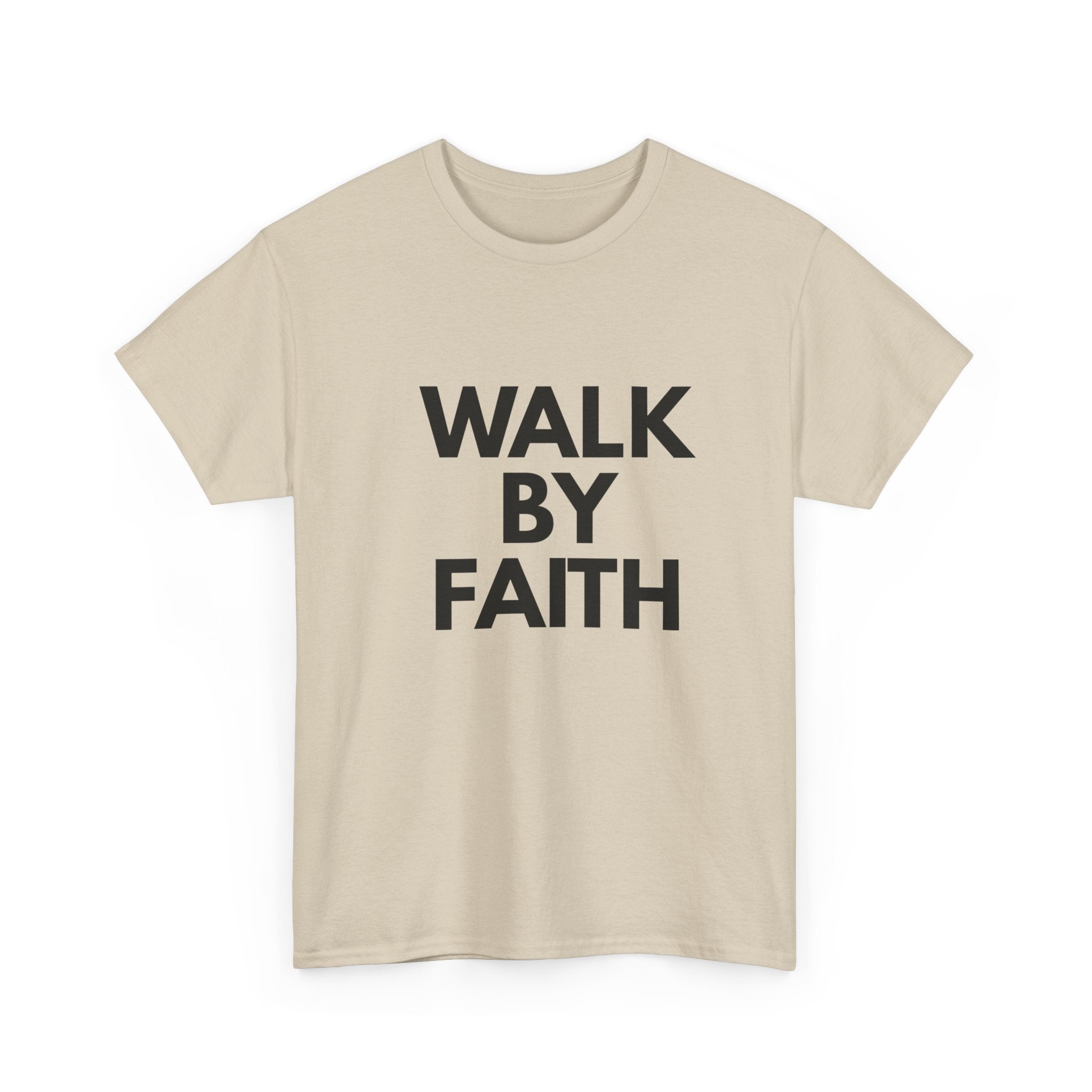 Faith T‑Shirt — "Walk By Faith" Inspirational Christian Tee