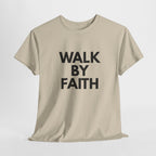 Faith T‑Shirt — "Walk By Faith" Inspirational Christian Tee
