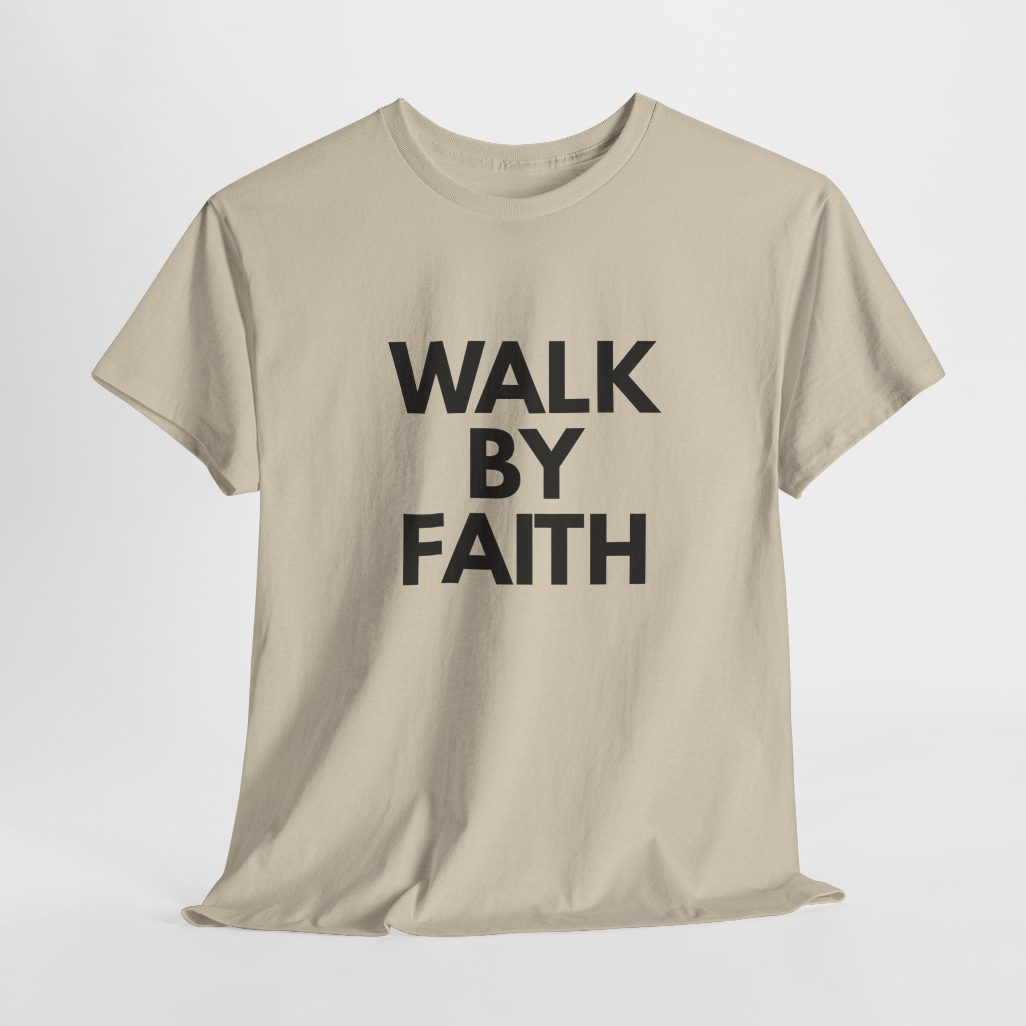 Faith T‑Shirt — "Walk By Faith" Inspirational Christian Tee