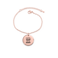 To My Daughter – Faith Over Fear Coin Bracelet