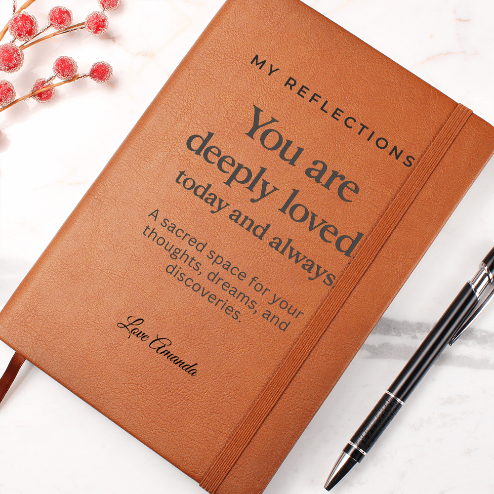 You Are Deeply Loved Journal – Christian Gift for Mom, Faith Encouragement Notebook, Prayer Journal, Personalized Mother Gift