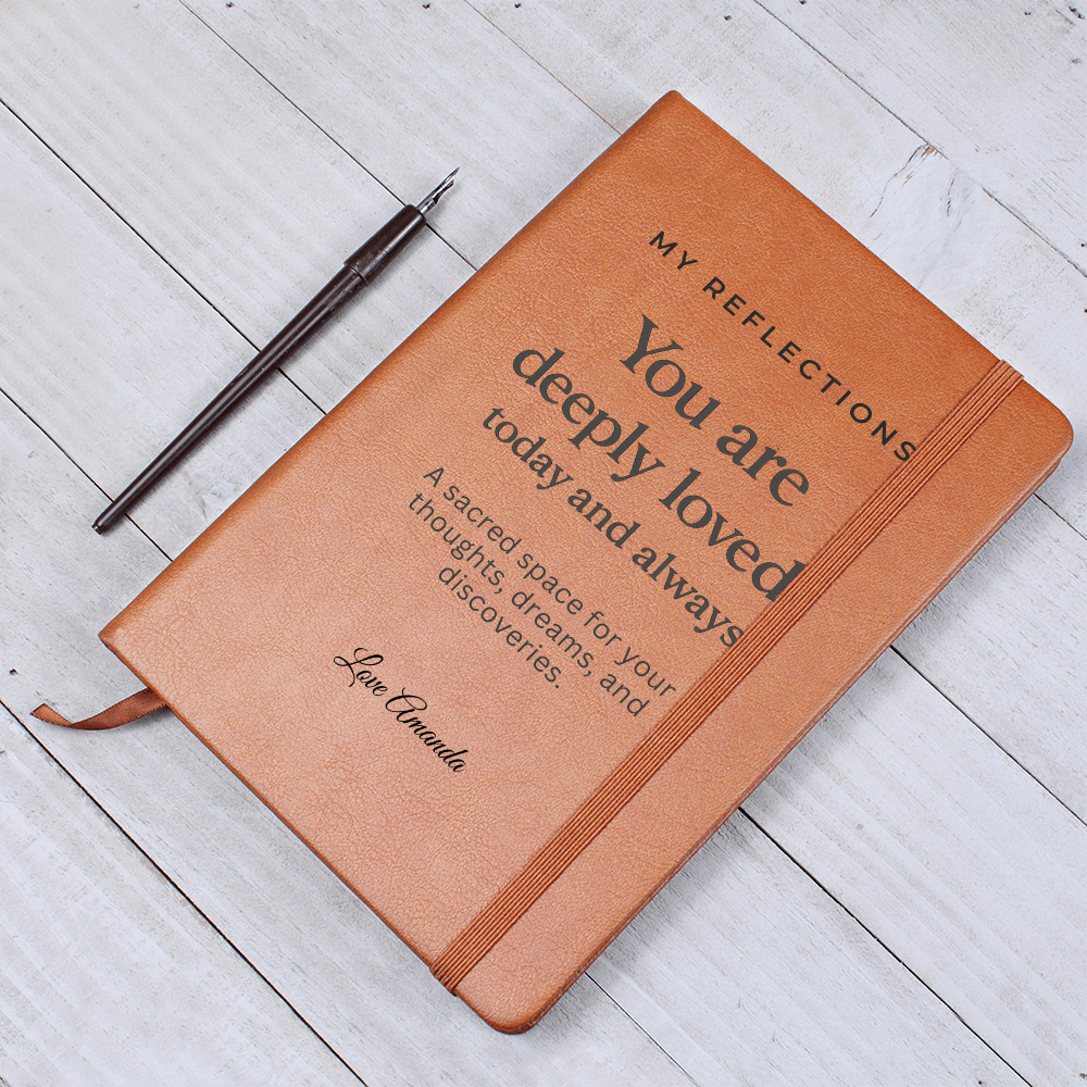You Are Deeply Loved Journal – Christian Gift for Mom, Faith Encouragement Notebook, Prayer Journal, Personalized Mother Gift