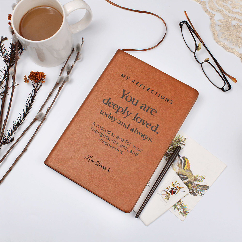 You Are Deeply Loved Journal – Christian Gift for Mom, Faith Encouragement Notebook, Prayer Journal, Personalized Mother Gift