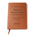 You Are Deeply Loved Journal – Christian Gift for Mom, Faith Encouragement Notebook, Prayer Journal, Personalized Mother Gift
