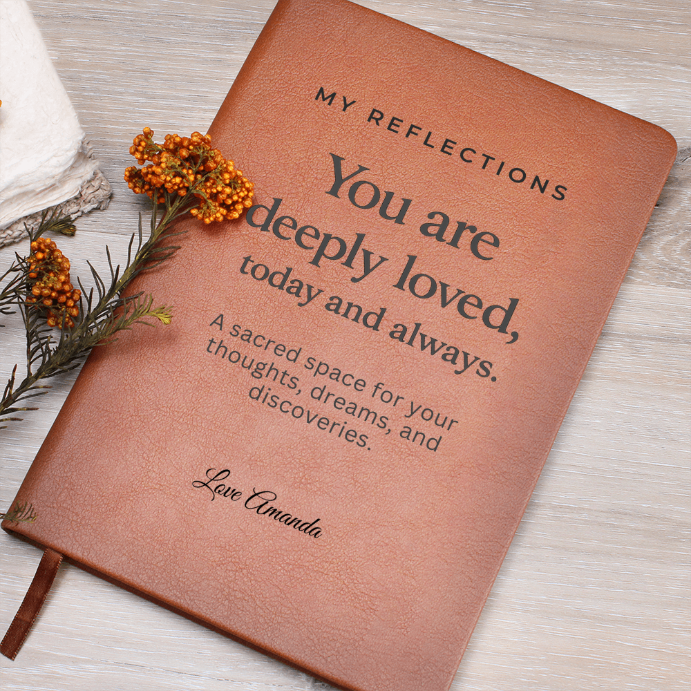 You Are Deeply Loved Journal – Christian Gift for Mom, Faith Encouragement Notebook, Prayer Journal, Personalized Mother Gift