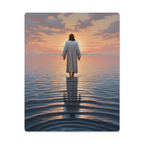 Walk By Faith – High Gloss Metal Art Print (4:5)