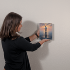 Walk By Faith – High Gloss Metal Art Print (4:5)