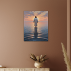 Walk By Faith – High Gloss Metal Art Print (4:5)