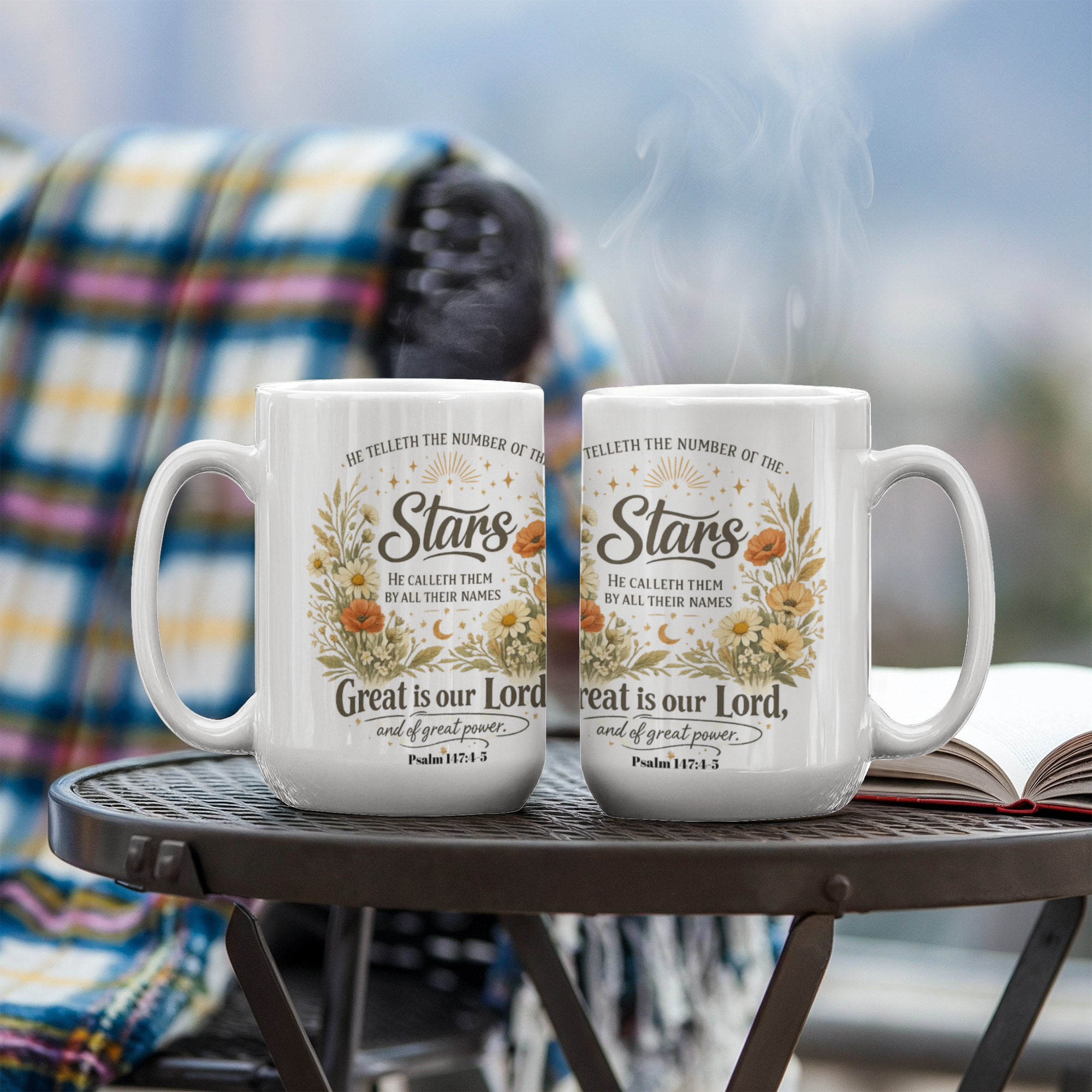 Great is Our Lord – Inspirational Bible Verse Mug