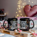 Raising Kids And Trusting God Coffee Mug For Parents