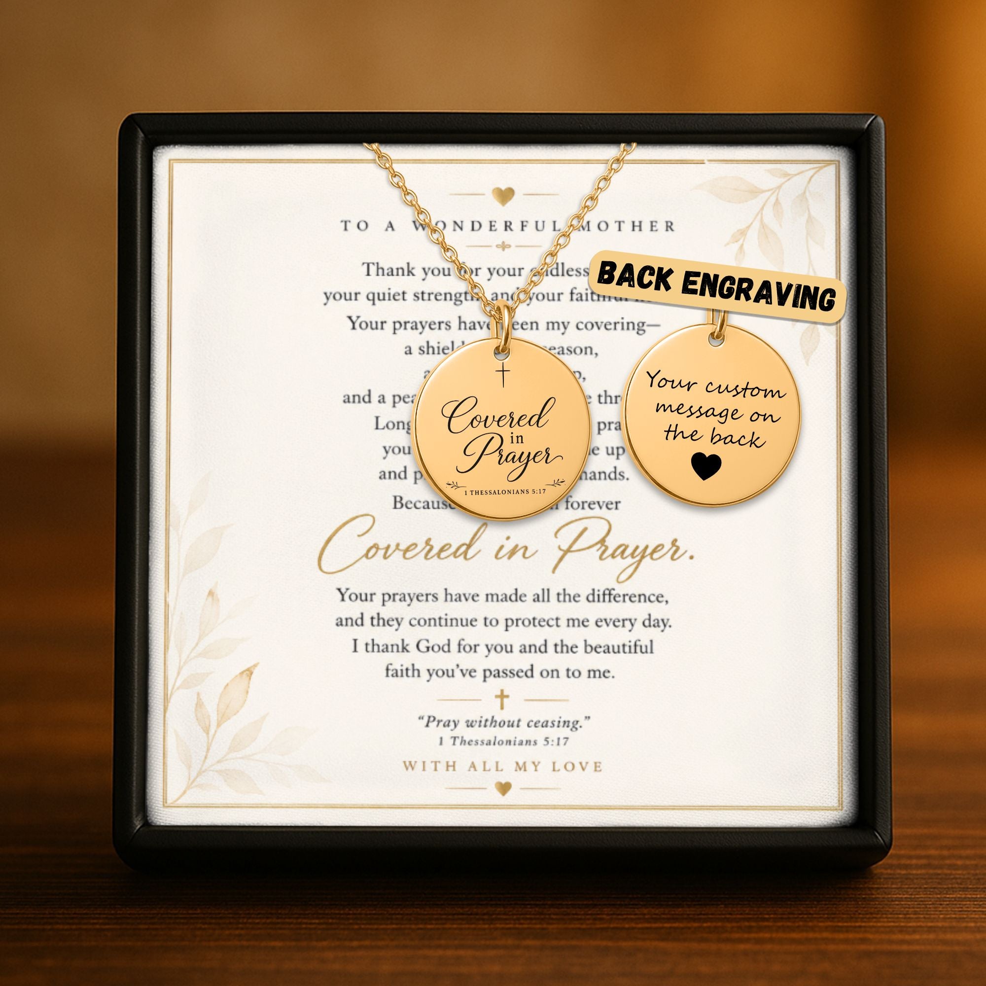 Covered in Prayer™ Necklace Gift Set for Mother