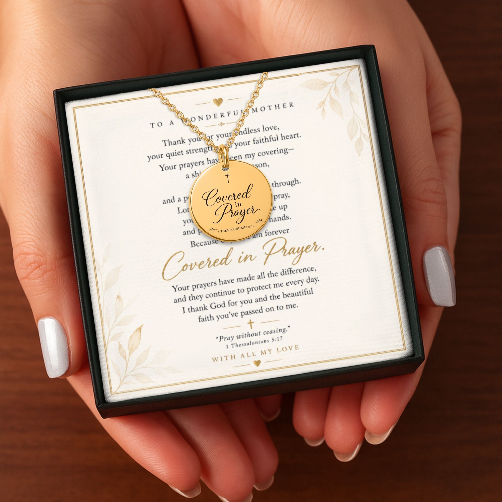 Covered in Prayer™ Necklace Gift Set for Mother