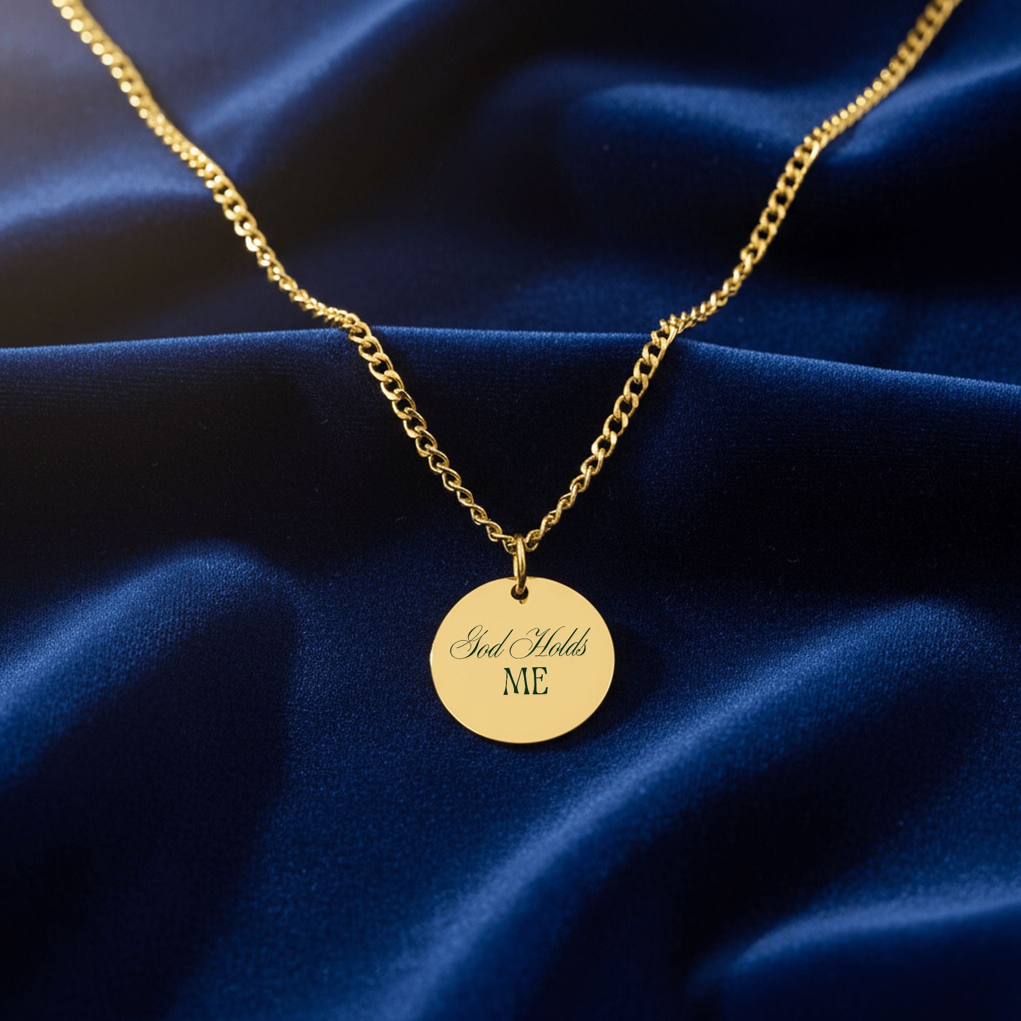 To My Daughter - Cuban Coin Necklace