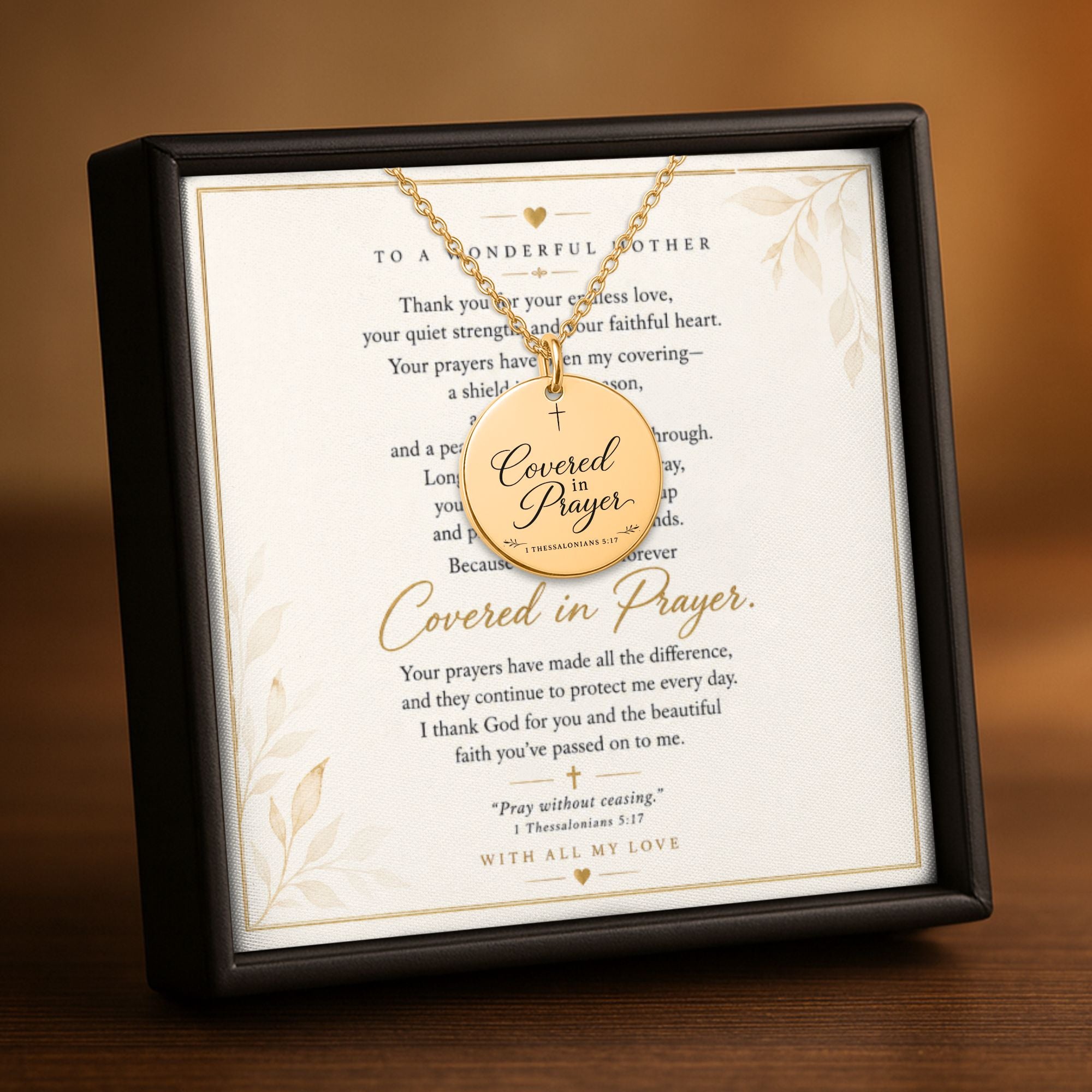 Covered in Prayer™ Necklace Gift Set for Mother