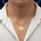 To My Daughter - Cuban Coin Necklace