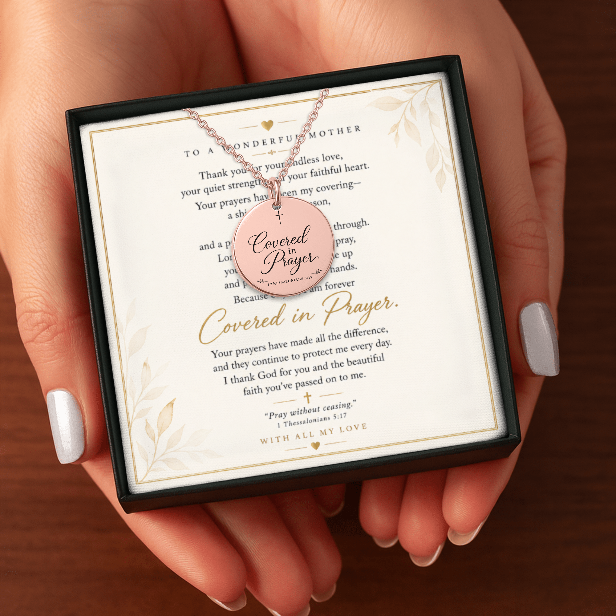 Covered in Prayer™ Necklace Gift Set for Mother